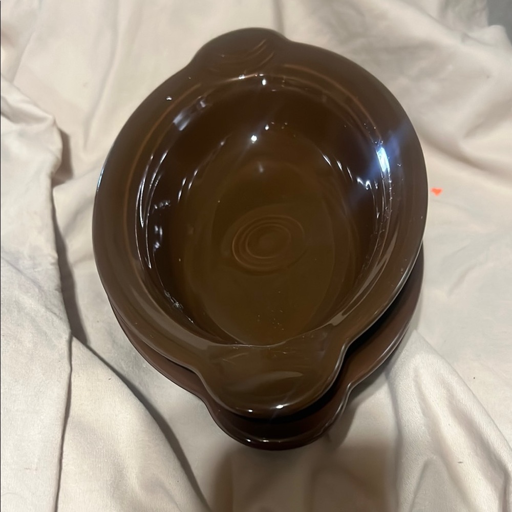 Brown Ceramic Baking Dish